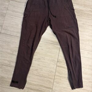 Alphalete Men's Identity Joggers - Purple/Gray Size Medium